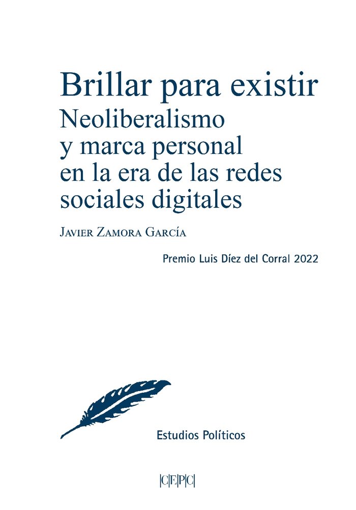 BRILLAR PARA EXISTIR, de ZAMORA GARCIA, JAVIER | portada del libro