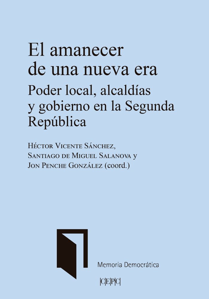 EL AMANECER DE UNA NUEVA ERA, de VARIOS AUTORES | portada del libro
