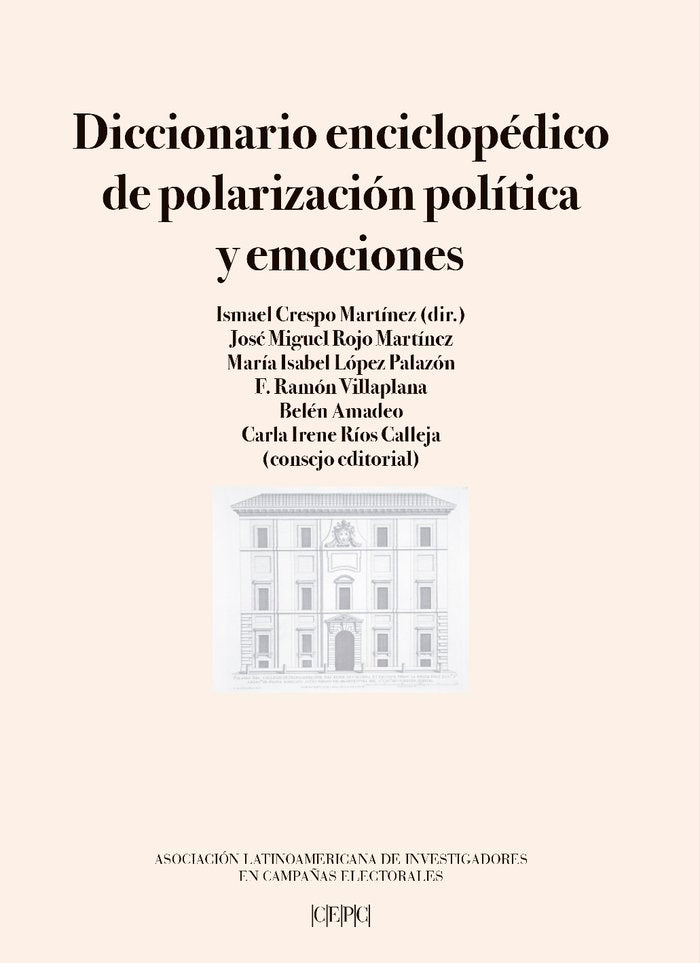 DICCIONARIO ENCICLOPEDICO DE POLARIZACION POLITICA Y EMOCIONES, de VARIOS AUTORES | portada del libro