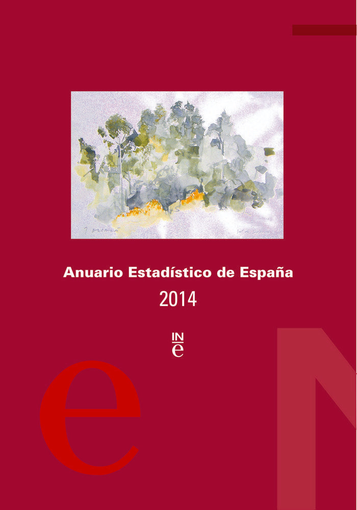 Anuario Estadístico de España 2014 | portada del libro