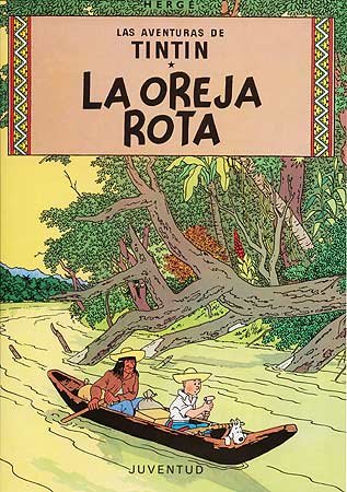 TINTIN, LA OREJA ROTA, de Remi | portada del libro