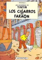 TINTIN, LOS CIGARROS DEL FARAON, de Hergé | portada del libro