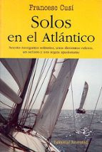 Sólos en el atlantico, de Francesc Cusi | portada del libro