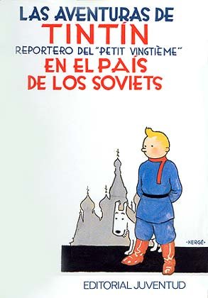 TINTIN, EN EL PAIS DE LOS SOVIETS (NUEVO FORMATO), de HERGE - VARIOS | portada del libro