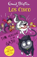 LOS CINCO: TIM PERSIGUE UN GATO, de Enid Blyton | portada del libro