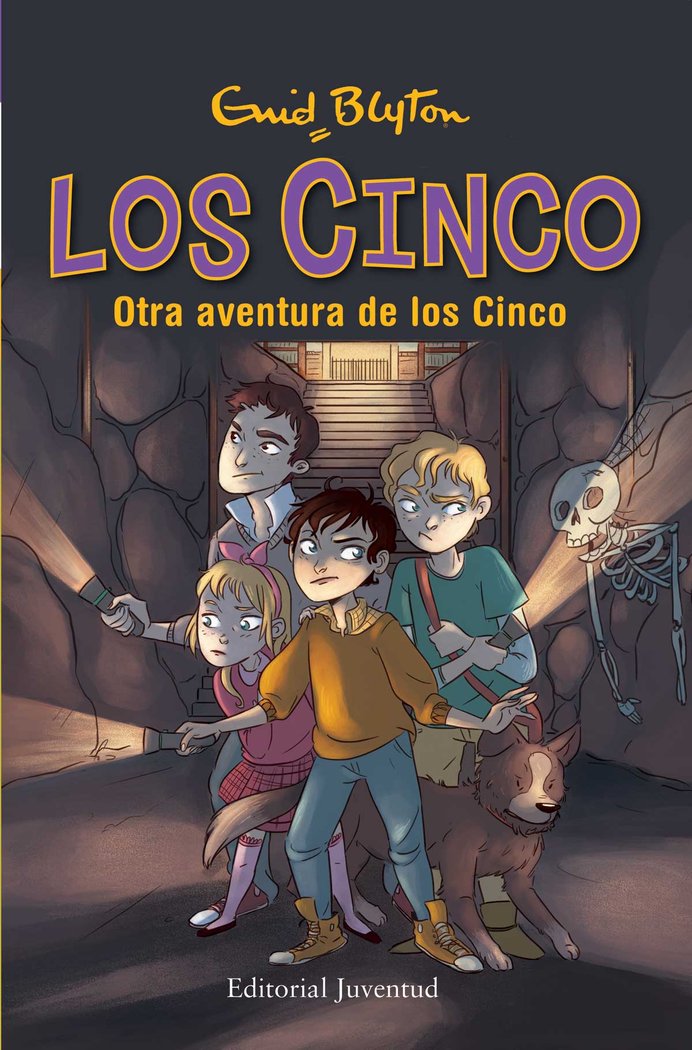 OTRA AVENTURA DE LOS CINCO - VUELVEN LOS CINCO, de Blyton | portada del libro