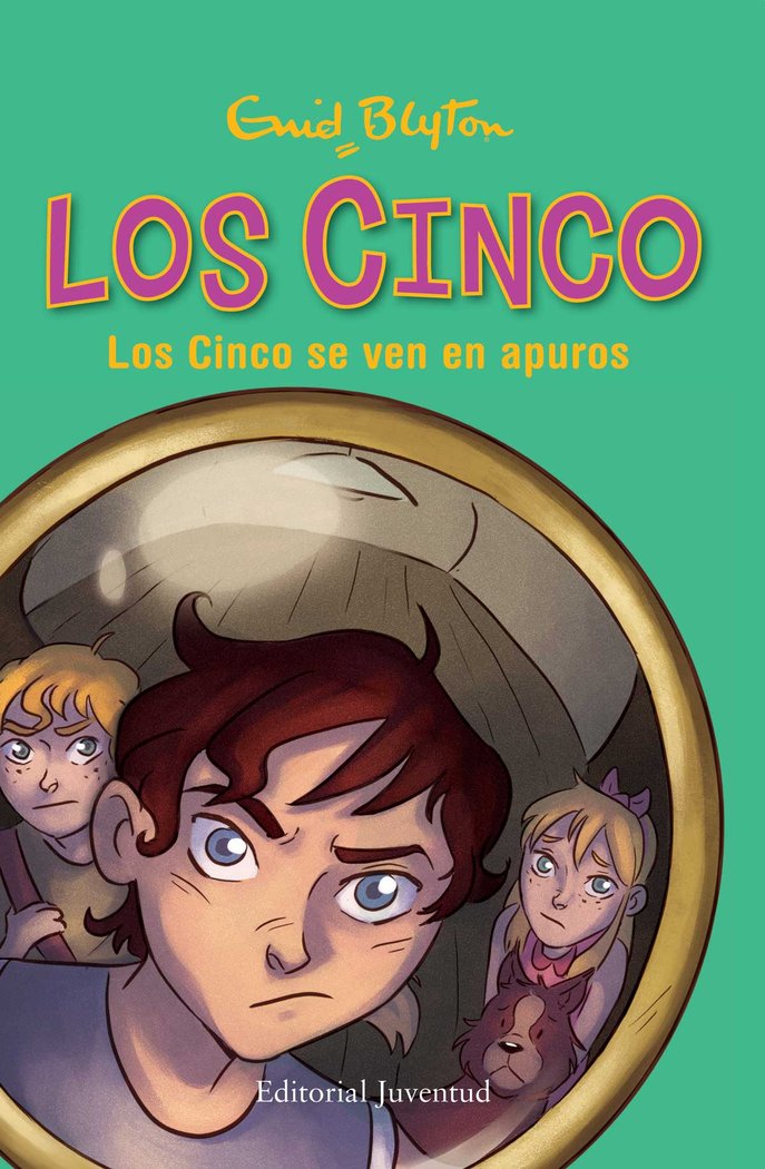 CINCO SE VEN EN APUROS, LOS - VUELVEN LOS CINCO, de Blyton | portada del libro