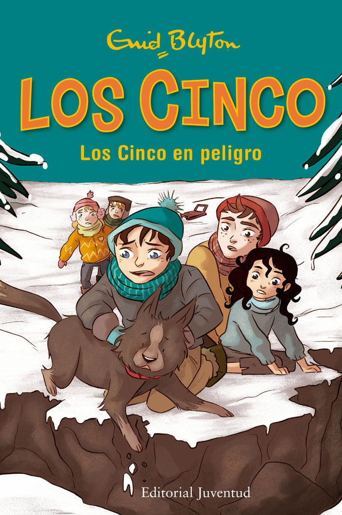 CINCO EN PELIGRO, LOS - VUELVEN LOS CINCO, de Blyton | portada del libro