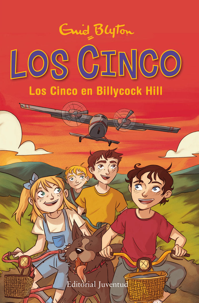 CINCO EN BILLYCOCK HILL, LOS - VUELVEN LOS CINCO, de Blyton | portada del libro
