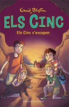 ELS CINC S ESCAPEN, de Enid Blyton | portada del libro