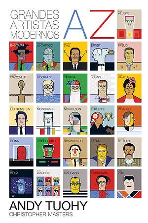 GRANDES ARTISTAS MODERNOS, de Masters | portada del libro