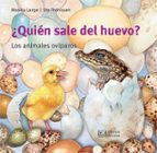 ¿Quién sale del huevo?, de Monika LangeUTE THONISSEN | portada del libro
