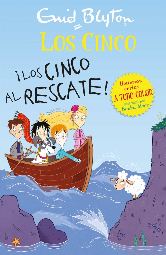 CINCO AL RESCATE!, LOS -LOS CINCO, de Blyton | portada del libro