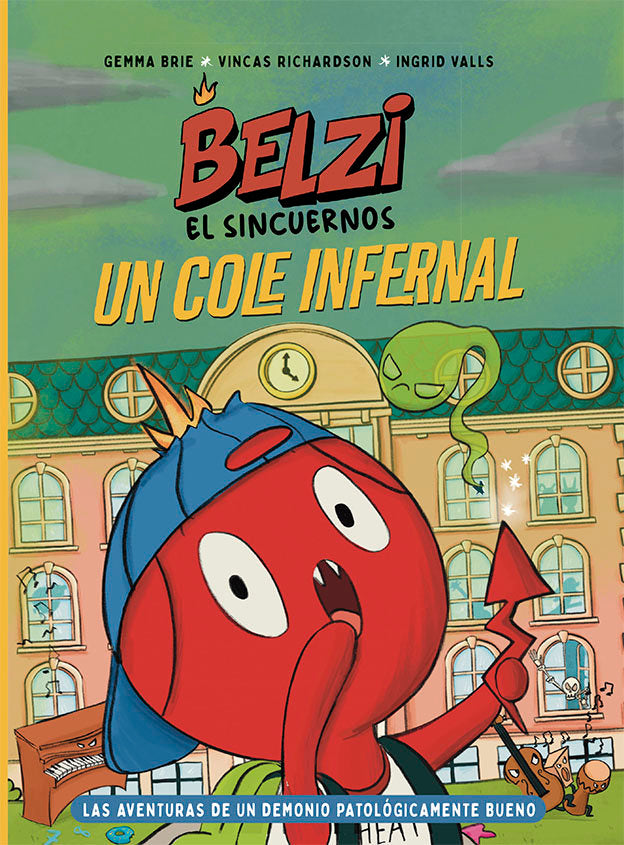 BELZI EL SINCUERNOS 2 . UN COLE INFERNAL, de BRIE | portada del libro