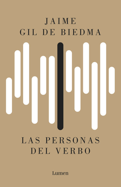 Las personas del verbo, de Gil de Biedma | portada del libro
