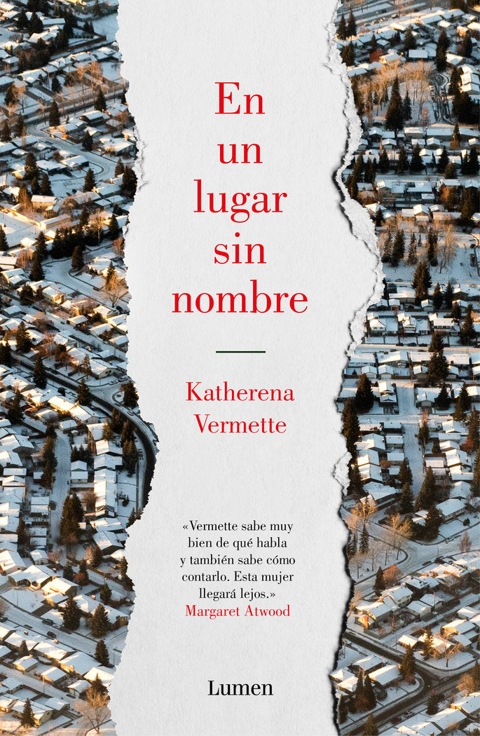 EN UN LUGAR SIN NOMBRE, de KATHERENA VERMETTE | portada del libro