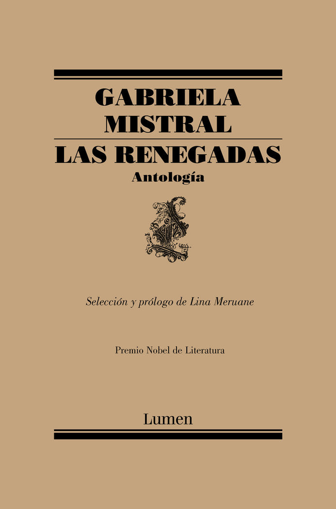 Las renegadas. Antología, de Meruane, Lina | portada del libro