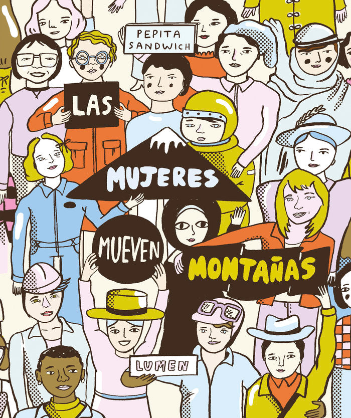Las mujeres mueven montañas, de Sandwich | portada del libro