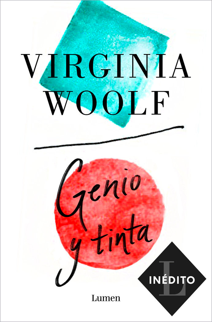 GENIO Y TINTA, de WOOLF, VIRGINIA | portada del libro