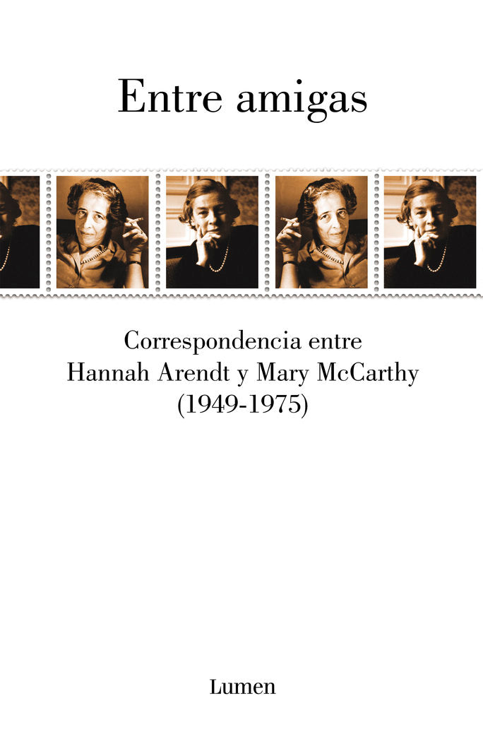 ENTRE AMIGAS, de ARENDT, HANNAH | portada del libro