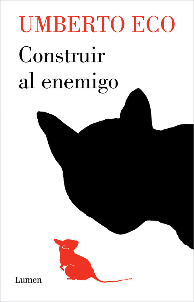 CONSTRUIR AL ENEMIGO, de ECO, UMBERTO | portada del libro