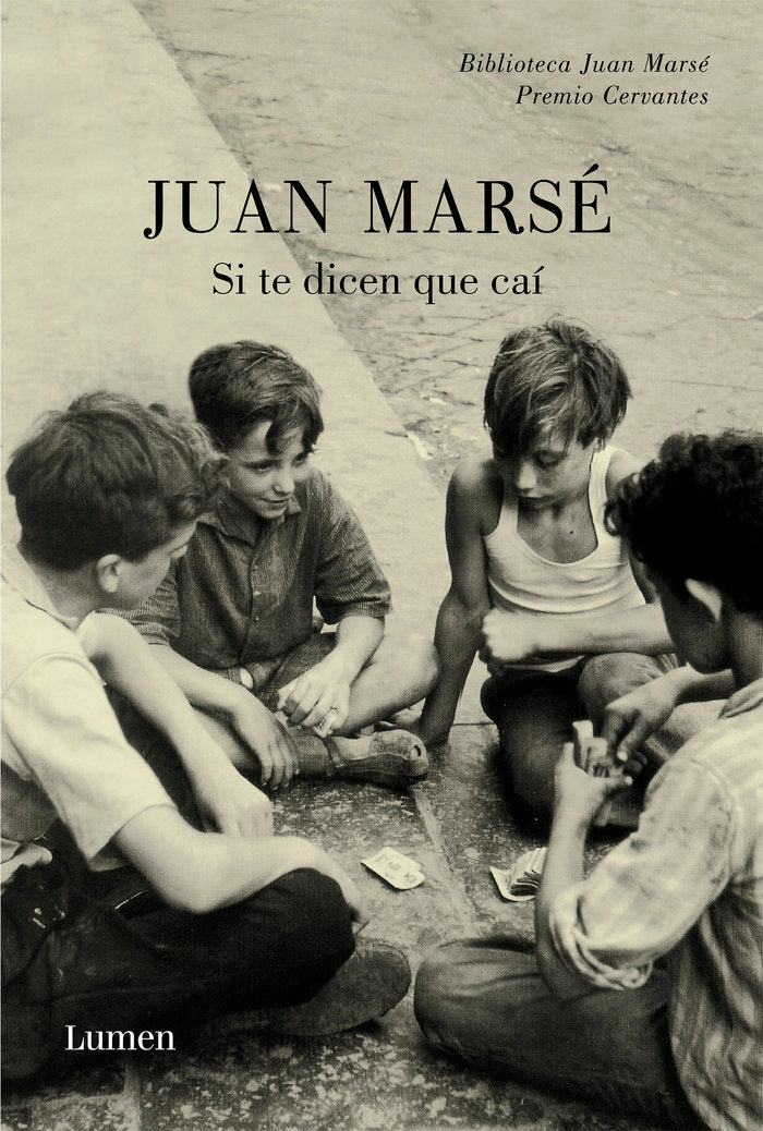 Si te dicen que caí, de Marsé | portada del libro
