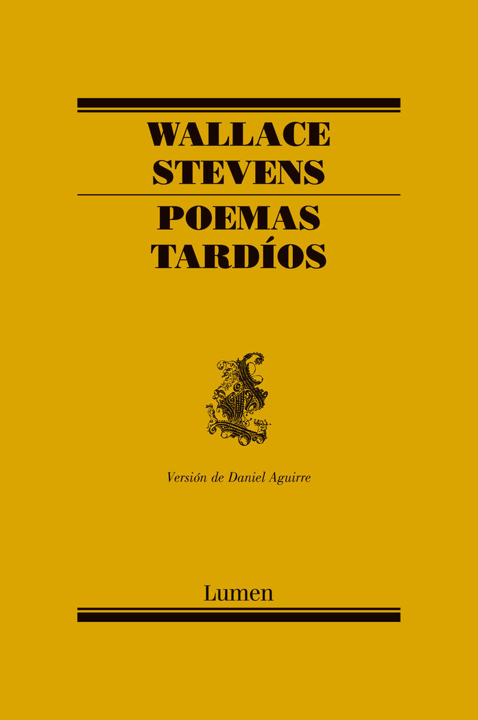 Poemas tardíos, de Stevens, Wallace | portada del libro