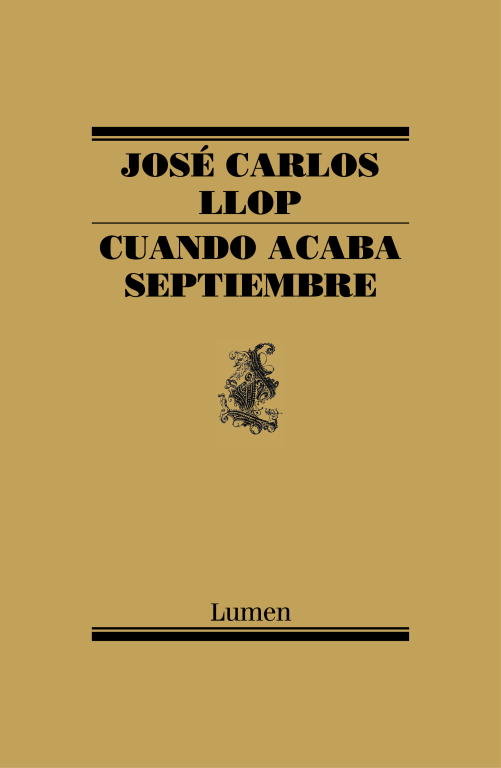 Cuando acaba septiembre, de Llop, José Carlos | portada del libro