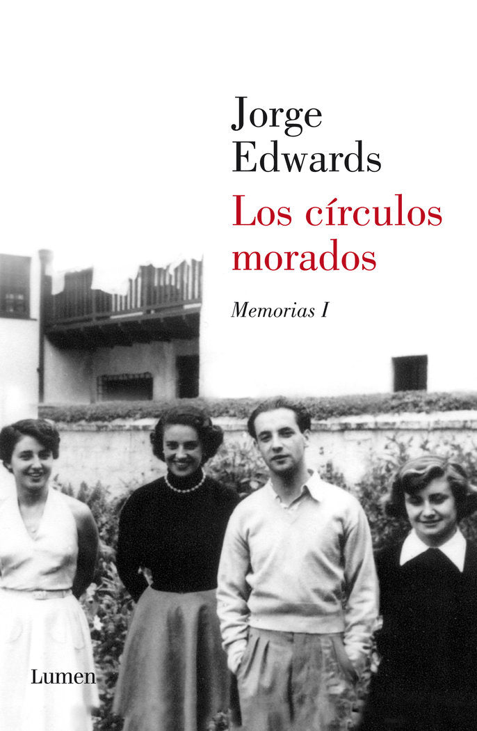 Los círculos morados, de Edwards, Jorge | portada del libro