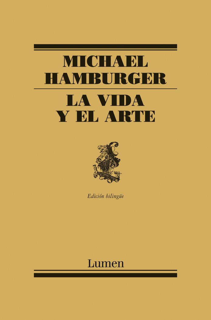 La vida y el arte, de Hamburger, Michael | portada del libro