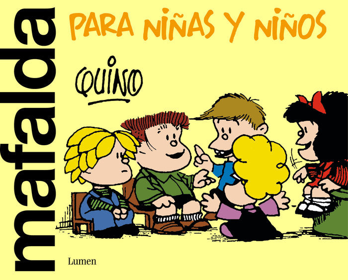 MAFALDA PARA NIÑAS Y NIÑOS, de QUINO | portada del libro