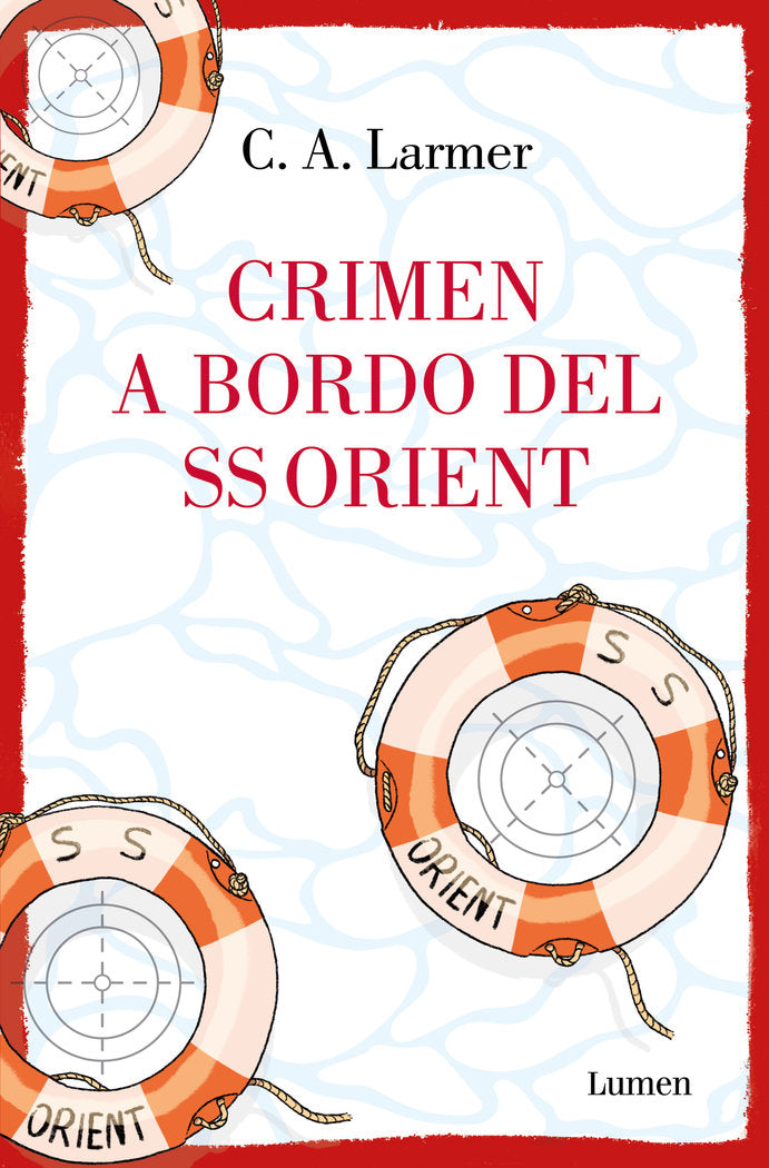 CRIMEN A BORDO DEL SS ORIENT, de LARMER, C.A. | portada del libro
