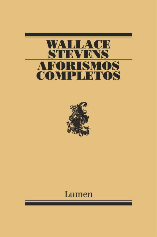 Aforismos completos, de Stevens, Wallace | portada del libro