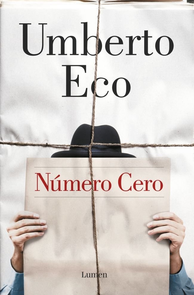 NUMERO CERO, de ECO, UMBERTO | portada del libro