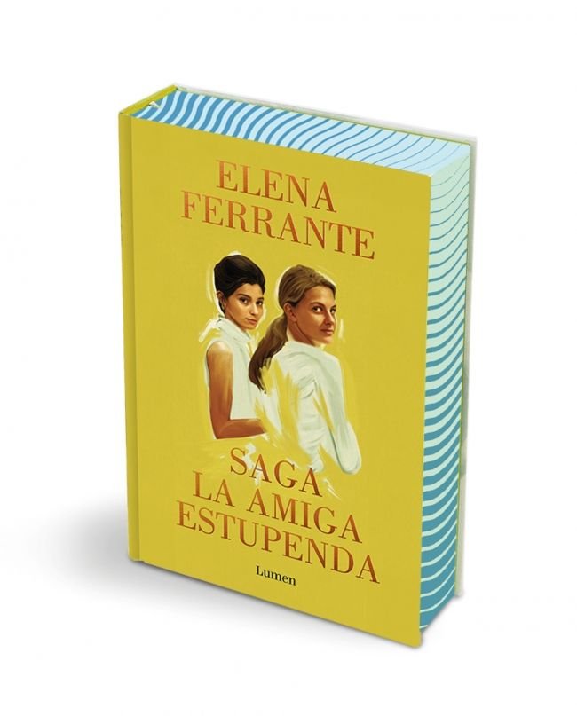 Saga La amiga estupenda, de Elena Ferrante | portada del libro