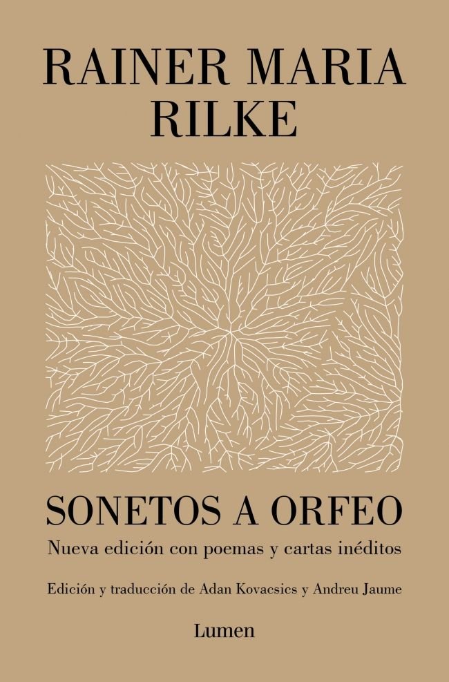 SONETOS A ORFEO, de RAINER MARIA RILKE | portada del libro