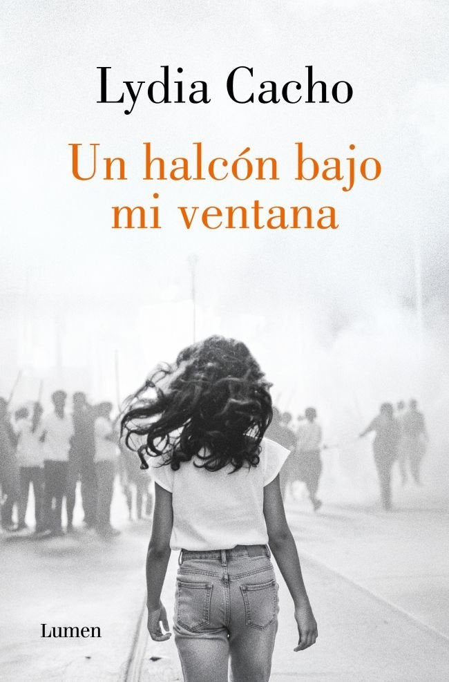 UN HALCON BAJO MI VENTANA, de LYDIA CACHO | portada del libro
