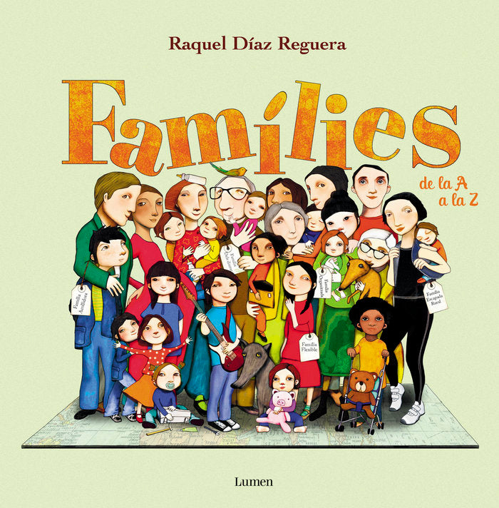 FAMILIES DE LA A A LA Z, de DIAZ REGUERA, RAQUEL | portada del libro