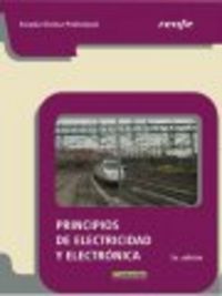 ++++Principios de Electricidad y Electrónica - 3ª Ed. RENFE, de HERMOSA DONATE | portada del libro