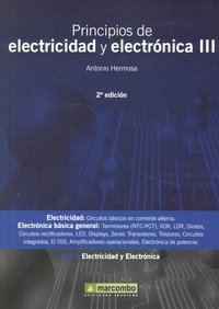 Principios de Electricidad y Electrónica III 2ªEd., de Hermosa Donate, Antonio | portada del libro