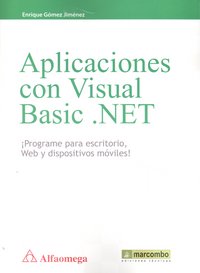 Aplicaciones con Visual Basic .NET, de Gómez Jimenez, Enrique | portada del libro