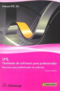 UML Modelado de Software para Profesionales, de Moisés Fontela, Carlos | portada del libro
