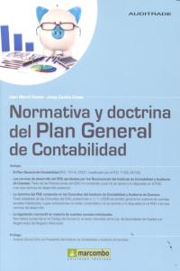 Normativa y doctrina del Plan General de Contabilidad, de March Esteve, Joan | portada del libro