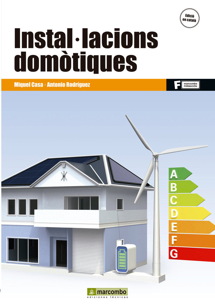 *Instal·lacions domòtiques, de CASA VILASECA, MIQUEL | portada del libro