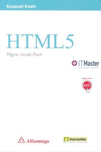 HTML5. Migrar desde Flash, de Kashi, Ezequiel | portada del libro