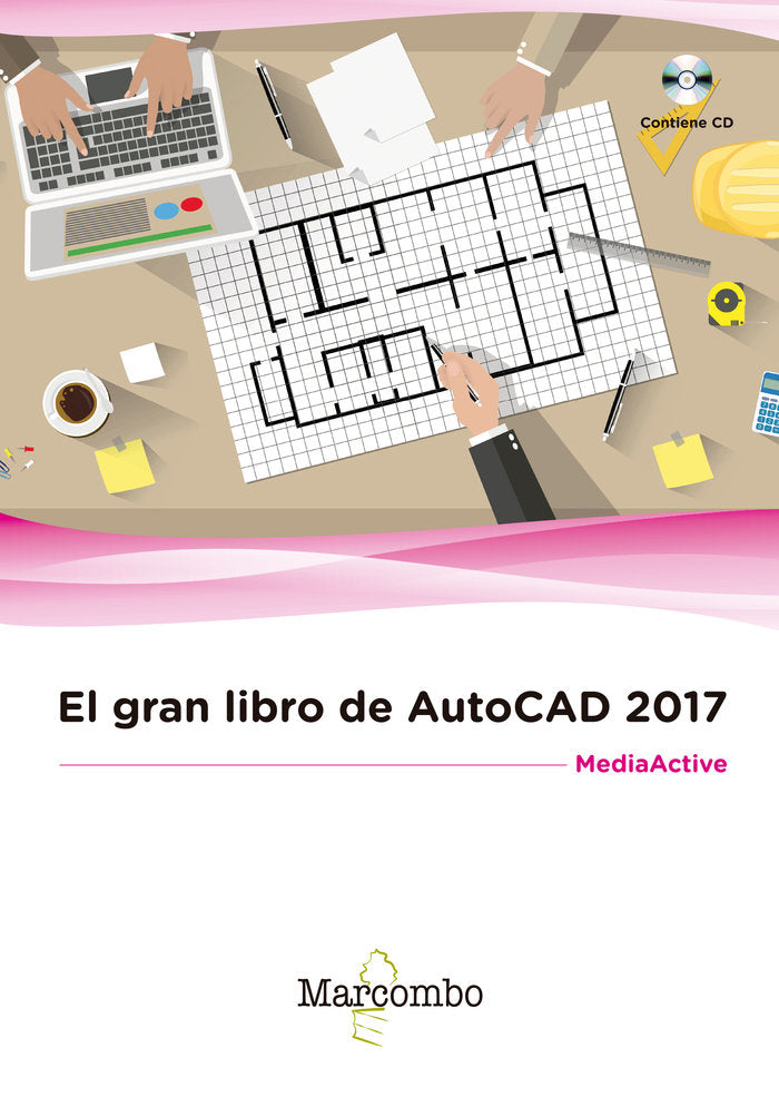 El gran libro de AutoCAD 2017, de , MediaActive | portada del libro