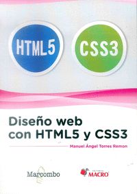 Diseño web con HTML5 y CSS3, de Torres Remon , Manuel | portada del libro