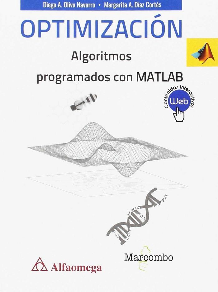 Optimización de Algoritmos programados con MATLAB, de Cuevas, Erick V. | portada del libro
