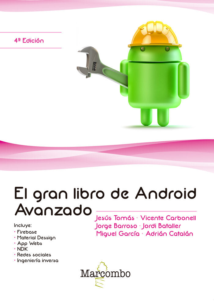 El gran libro de Android Avanzado 4ª Ed., de Barroso, Jorge | portada del libro