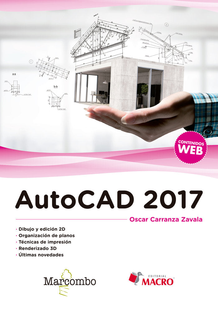 Autocad 2017, de Carranza Zavala , Oscar | portada del libro